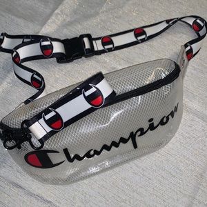 CHAMPION Prime Transparent Fanny Pack Pre-Owed